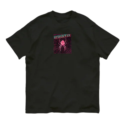 spiderweb オーガニックコットンTシャツ