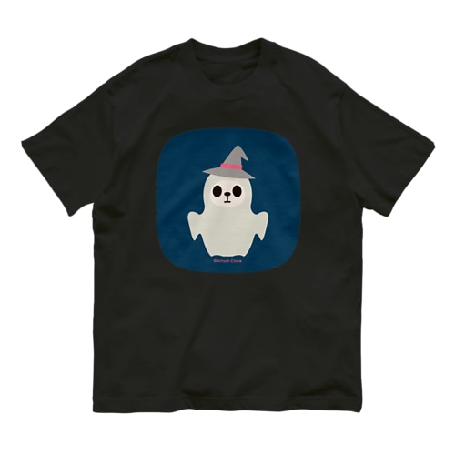 幽霊パンダ Organic Cotton T-Shirt