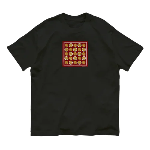 餃子曼荼羅 オーガニックコットンTシャツ