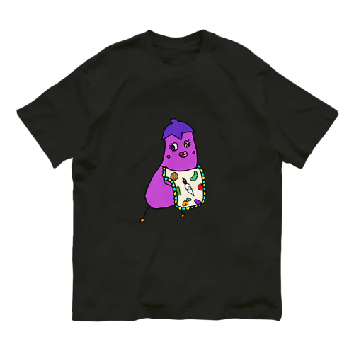 ナス代さん オーガニックコットンTシャツ