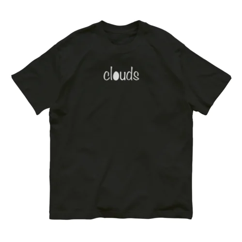 clouds オーガニックコットンTシャツ