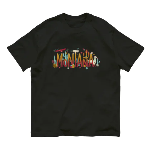 La Montaña（背景透明） オーガニックコットンTシャツ