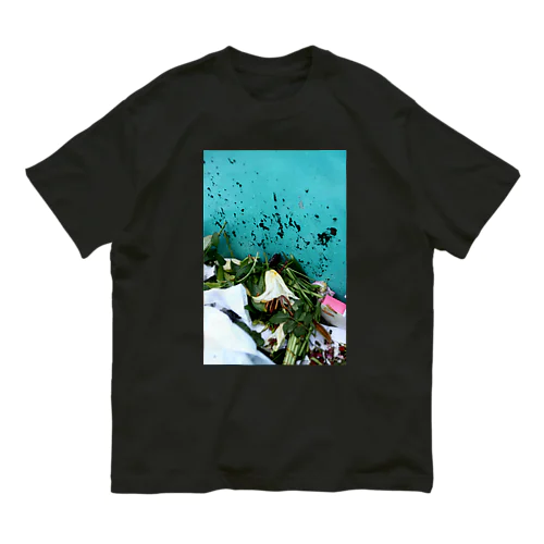 t-flower-2 オーガニックコットンTシャツ