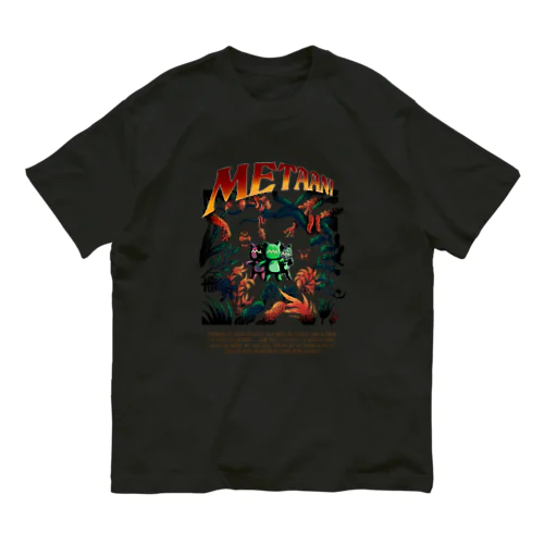 ※ -BLACK COLOR-　The Adventures of metaani オーガニックコットンTシャツ