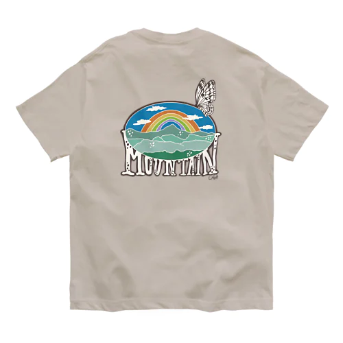 mountain オーガニックコットンTシャツ