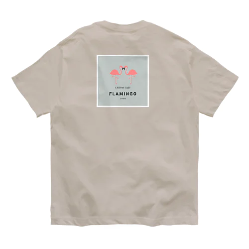 カフェ　フラミンゴ Organic Cotton T-Shirt