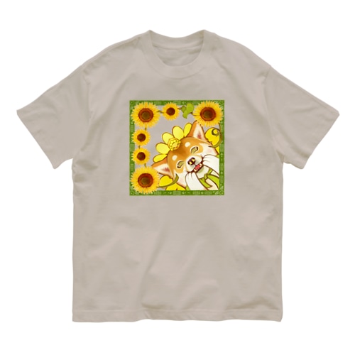 ヒマワリいっぱい！ Organic Cotton T-Shirt