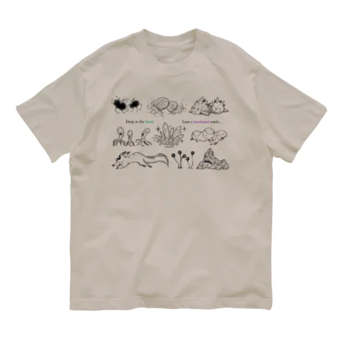 ツチモノたち オーガニックコットンTシャツ