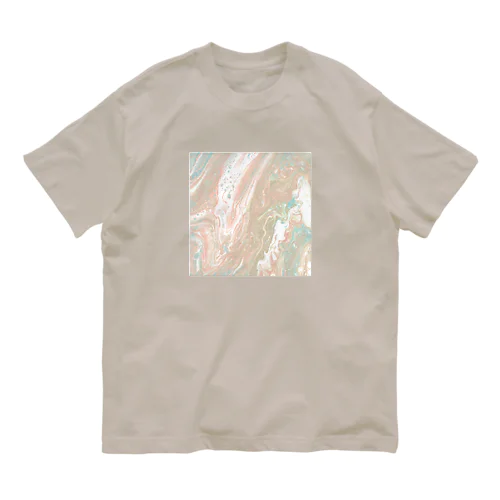 フルイド ライトグレイッシュ Organic Cotton T-Shirt