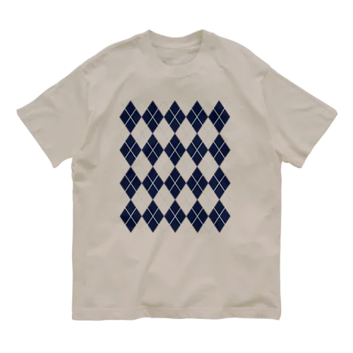 アーガイル Organic Cotton T-Shirt