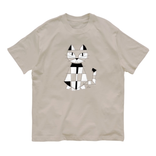 グレーな猫 Organic Cotton T-Shirt