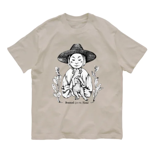 Bonami from the Field オーガニックコットンTシャツ