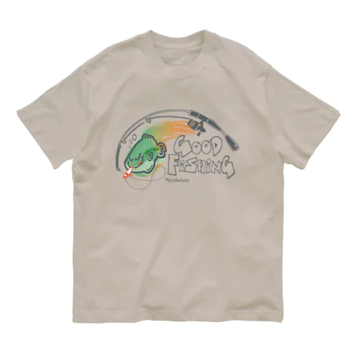 Good Fishing オーガニックコットンTシャツ