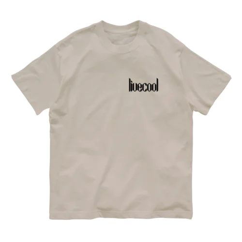 livecoolオリジナルTシャツ オーガニックコットンTシャツ