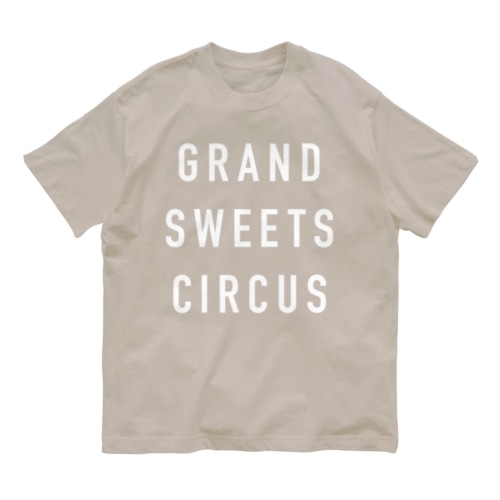 【GSCテキストロゴ】 Organic Cotton T-Shirt