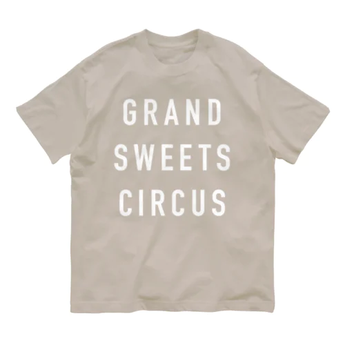 【GSCテキストロゴ】 オーガニックコットンTシャツ