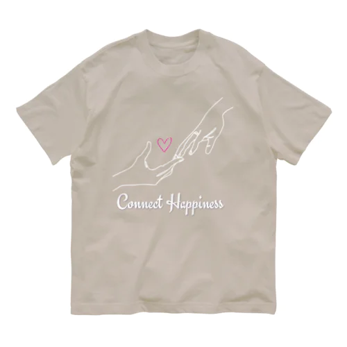 Conenect Happiness  オーガニックコットンTシャツ