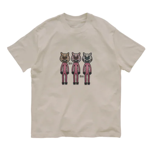 貧豚層 オーガニックコットンTシャツ