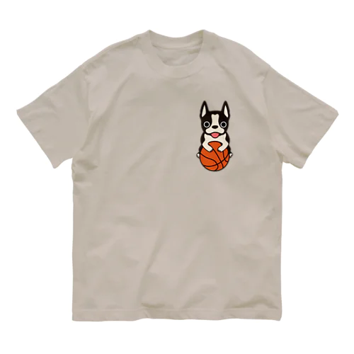 バスケットボールテリア オーガニックコットンTシャツ