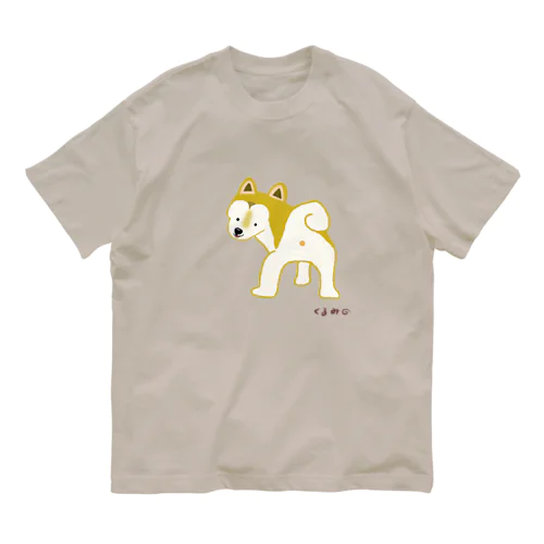 柴犬くるみ Organic Cotton T-Shirt