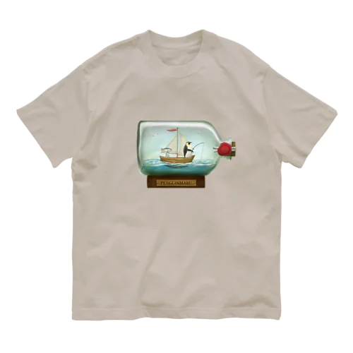 ペンギン丸 オーガニックコットンTシャツ