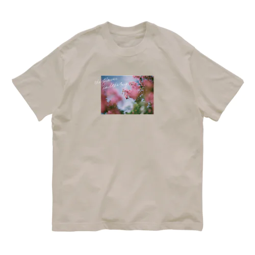 花と虫 Organic Cotton T-Shirt