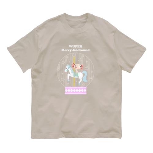 ウパメリーゴーランド Organic Cotton T-Shirt