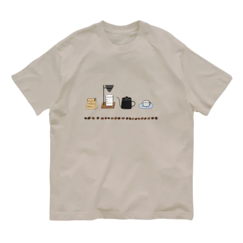 コーヒータイム オーガニックコットンTシャツ