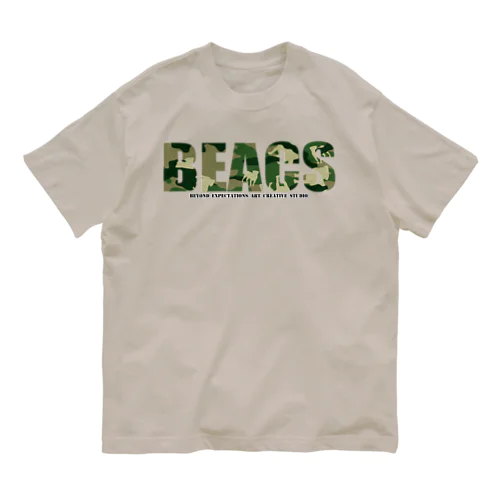 BEACS　ロゴ1（パグ） Organic Cotton T-Shirt