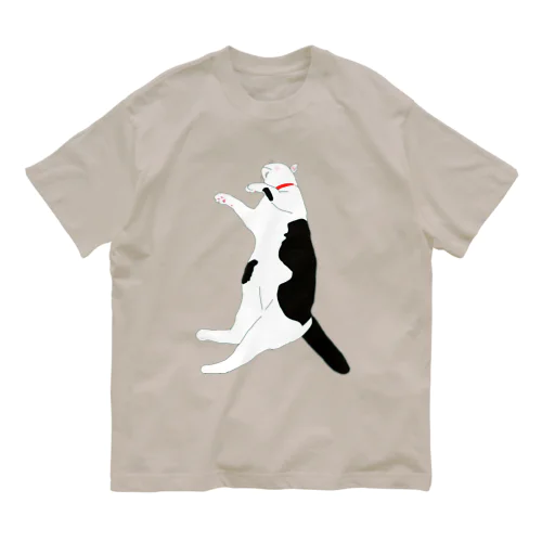 落ちてるネコ オーガニックコットンTシャツ