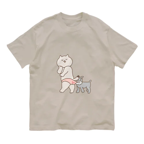 にゃん子パトーン Organic Cotton T-Shirt