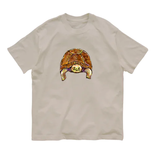 リクガメ Organic Cotton T-Shirt