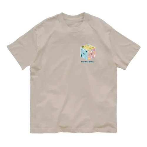 TealBlueItems _Cube COMPLETE Ver. オーガニックコットンTシャツ