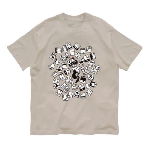 眠り読書 Organic Cotton T-Shirt