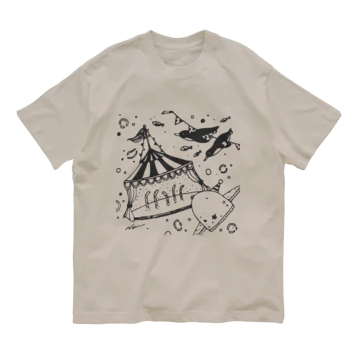 ただようサーカス（マンボウ） Organic Cotton T-Shirt