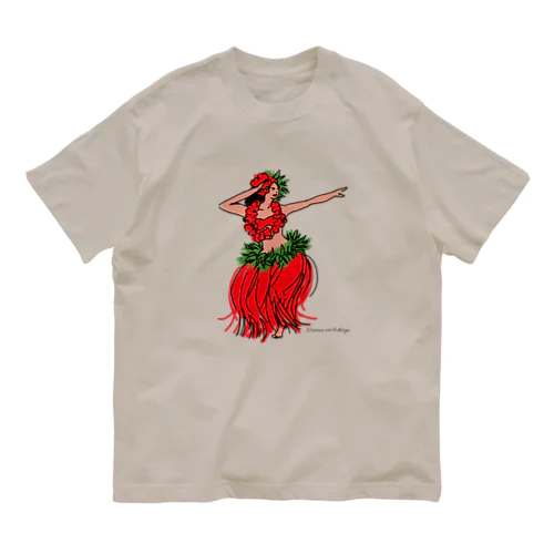 タヒチアンダンサー｜Tahitian Dancer 01  オーガニックコットンTシャツ