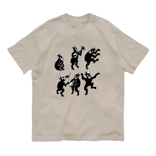 アマミノクロウサギ〜うたあしび〜 Organic Cotton T-Shirt