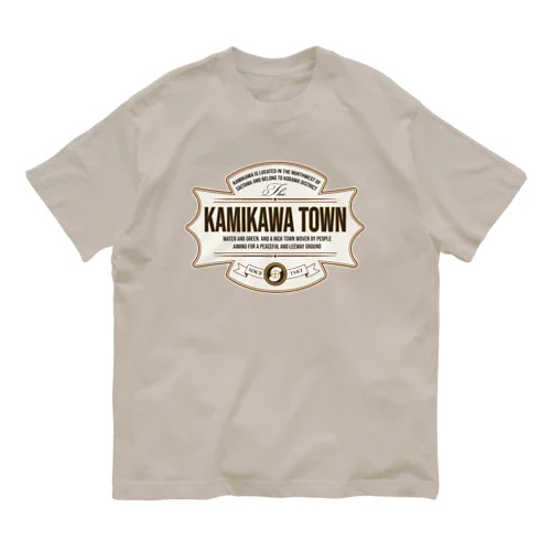 KAMIKAWA-TOWN オーガニックコットンTシャツ