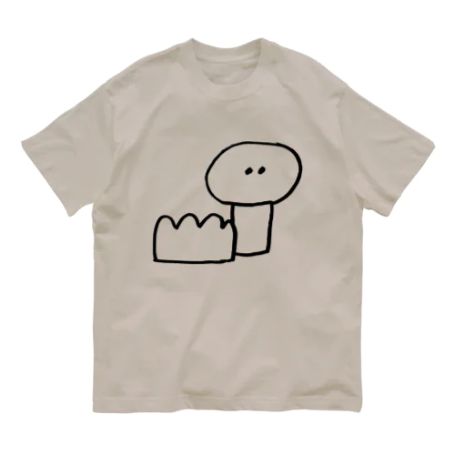 もこもこ オーガニックコットンTシャツ