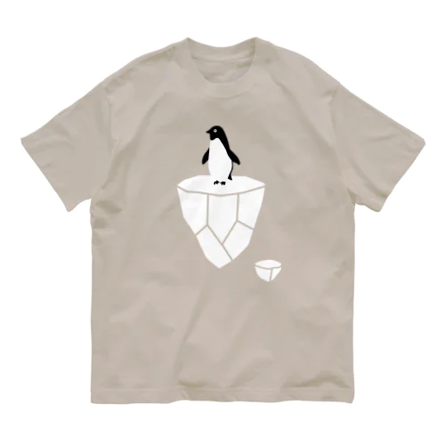 ペンギンのオンザロック オーガニックコットンTシャツ