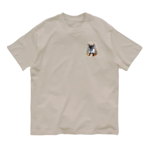 botanical×ブリンドル オーガニックコットンTシャツ