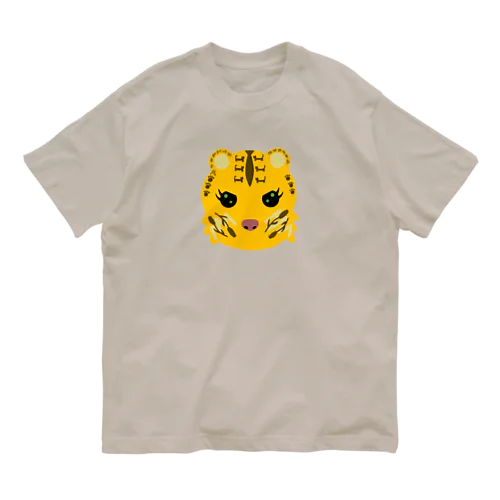 猫柄の虎 Organic Cotton T-Shirt