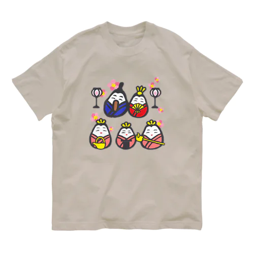 桃節句Ⅱ オーガニックコットンTシャツ