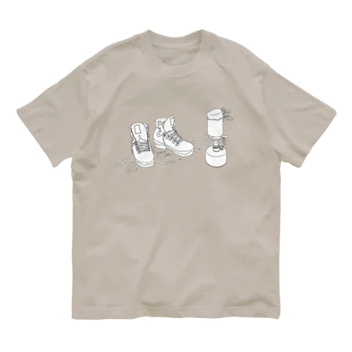 靴を脱いで湯を沸かすC Organic Cotton T-Shirt