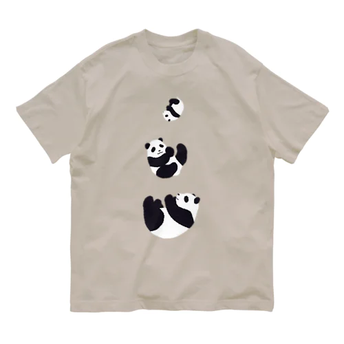 パンダ Organic Cotton T-Shirt