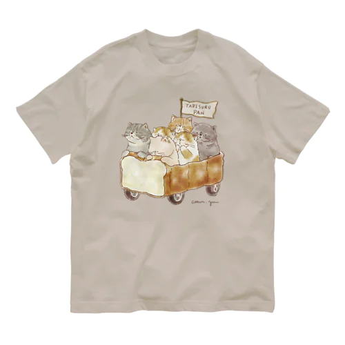 TABISURUPAN オーガニックコットンTシャツ