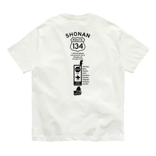 R134_No.001_BK Organic Cotton T-Shirt