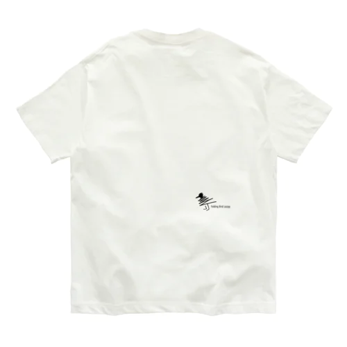 【背面あり】Folding Bird Lozzyy オーガニックコットンTシャツ