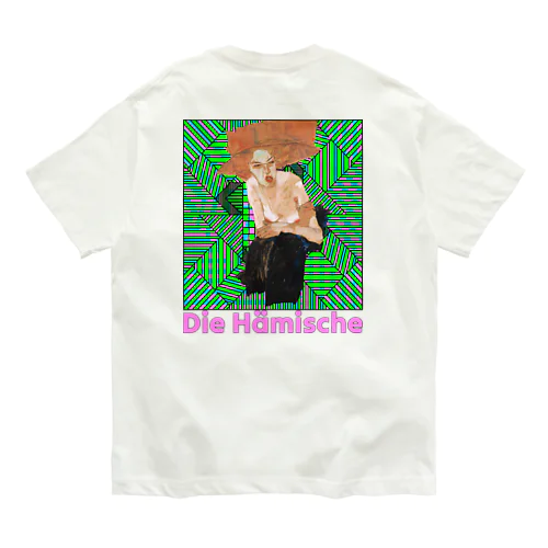 #12 MYLA×ART(Back Print) オーガニックコットンTシャツ