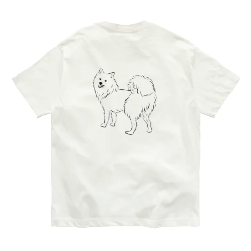 日本スピッツのおしり Organic Cotton T-Shirt